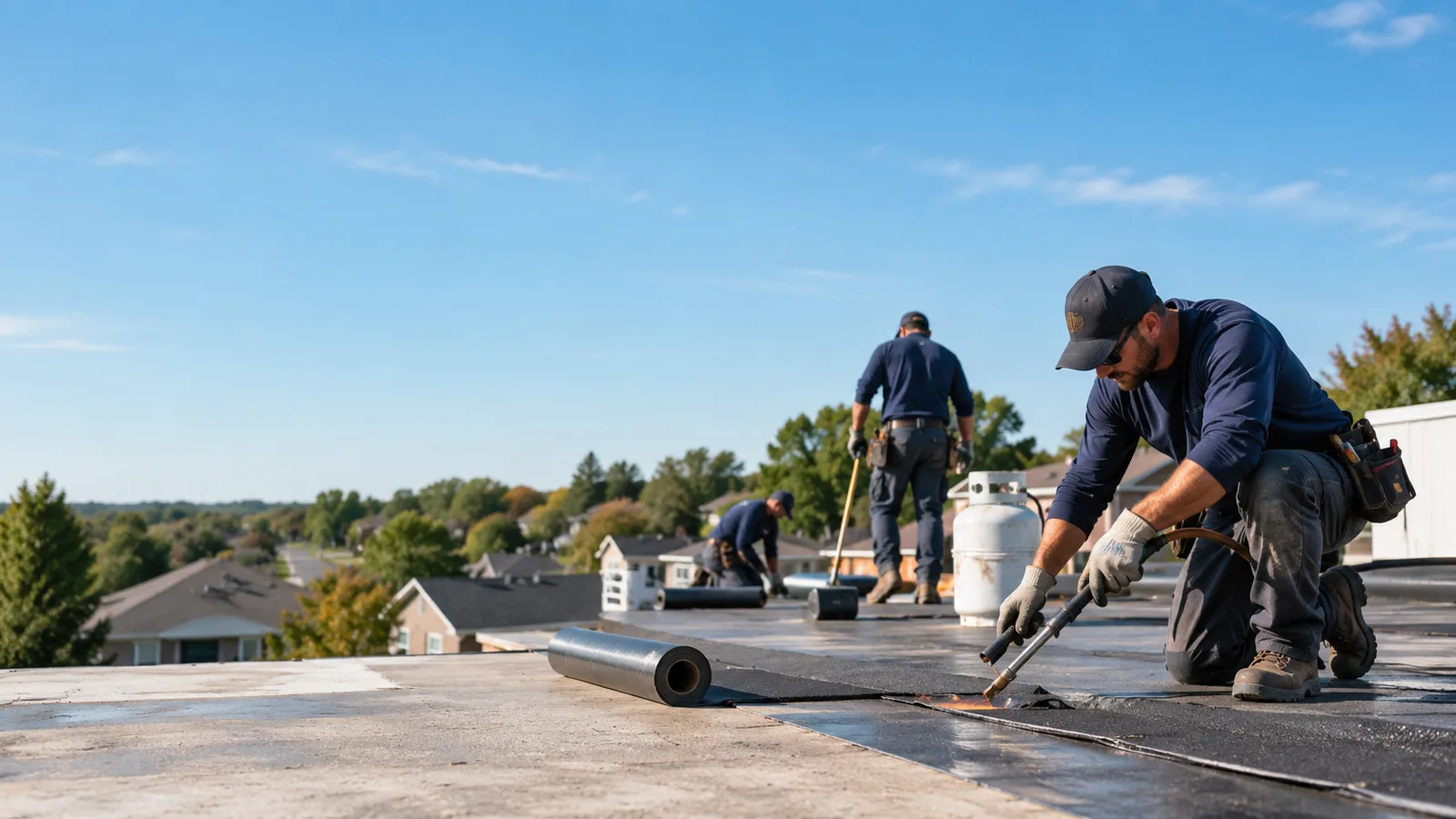 Flat Roof Leak Repair providers in Burns, KS